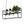Thehouselights-4-Light Designer Black Cage Rack Pendant Lighting-Pendant--