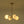 Thehouselights - 4 - Light Sputnik Semi Open Glass Shade Chandelier - Chandelier - Brass - 