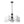 Thehouselights - 5 - Light Cylinder Fabric Shade Chandelier - Chandelier - Black - 