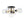 Thehouselights - 5 - Light Glass Bubble Semi Flush Mount - Chandelier - Clear Glass - 