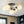 Thehouselights - 5 - Light Glass Bubble Semi Flush Mount - Chandelier - Frosted Glass - 