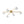Thehouselights - 6 - Light Glass Branching Sputnik Semi Flush Chandelier - Chandelier - 6 - Light - 