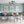 Thehouselights - 6 - Light Glass Bubble Sputnik Semi Flush Chandelier - Chandelier - Blue Glass - 