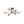 Thehouselights-6-Light Glass Bubble Sputnik Semi Flush Chandelier-Chandelier-Clear Glass-