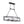 Thehouselights - 6 - Light Ice Glass Linear Island Chandelier - Chandelier - Black - 