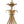 Thehouselights - 6 - Light Modern Brass Candle Chandelier - Chandelier - Brass - 