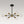 Thehouselights - 6 - Light Sputnik Chandelier - Chandelier - Black - 