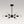 Thehouselights - 6 - Light Sputnik Chandelier - Chandelier - Black - 