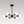 Thehouselights - 6 - Light Sputnik Chandelier - Chandelier - Black - 