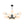 Thehouselights - 6/8/12 - Light Mid - Century Modern Opal White Glass Globe Chandelier - Chandelier - 12 - Light - Black