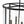Thehouselights - 8 - Light Cylinder 2 - Tier Glass Chandelier Pendant Light - Pendant - Black - 