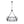 Thehouselights - 8 - Light Glass Round Chandelier Pendant Light - Chandelier - Black - 