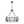 Thehouselights - 8 - Light Glass Round Chandelier Pendant Light - Chandelier - Black - 