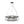 Thehouselights-8-Light Modern Round Crystal Chandelier-Chandelier-Black-