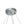 Thehouselights-8-Light Modern Round Crystal Chandelier-Chandelier-Chrome-