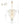 Thehouselights - 9/12 - Light Designer Glass Strip Brass Chandelier - Chandelier - 12 Bulbs - 