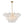 Thehouselights - 9/12 - Light Designer Glass Strip Brass Chandelier - Chandelier - 12 Bulbs - 