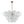 Thehouselights - 9/12 - Light Designer Glass Strip Brass Chandelier - Chandelier - 12 Bulbs - 