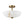 Thehouselights-Alabaster Effect Bowl Shade Semi Flush Mount-Ceiling Light-3-Light-