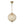 Thehouselights - Antique Brass Crystal Orb Chandelier - Chandelier - 1 - Light - 