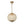 Thehouselights - Antique Brass Crystal Orb Chandelier - Chandelier - 1 - Light - 