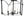 Thehouselights - Antique Lantern Cage Semi Flush Mount - Ceiling Light - Black - 