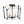 Thehouselights - Antique Lantern Cage Semi Flush Mount - Ceiling Light - Black - 