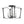 Thehouselights - Antique Lantern Cage Semi Flush Mount - Ceiling Light - Black - 