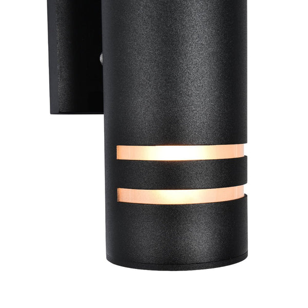 Thehouselights - Armed Outdoor Wall Sconce with Dusk to Dawn - Wall Lights - 1 Pack - 