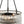 Thehouselights - Black Crystal Chandelier with Adjustable Chain - Chandelier - Black - 