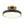 Thehouselights - Black LED Acrylic Drum Semi Flush Mount Ceiling Light - Ceiling Light - Black - 