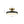 Thehouselights - Black LED Acrylic Drum Semi Flush Mount Ceiling Light - Ceiling Light - Black - 