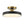 Thehouselights - Black LED Acrylic Drum Semi Flush Mount Ceiling Light - Ceiling Light - Black - 