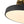 Thehouselights - Black LED Acrylic Drum Semi Flush Mount Ceiling Light - Ceiling Light - Black - 