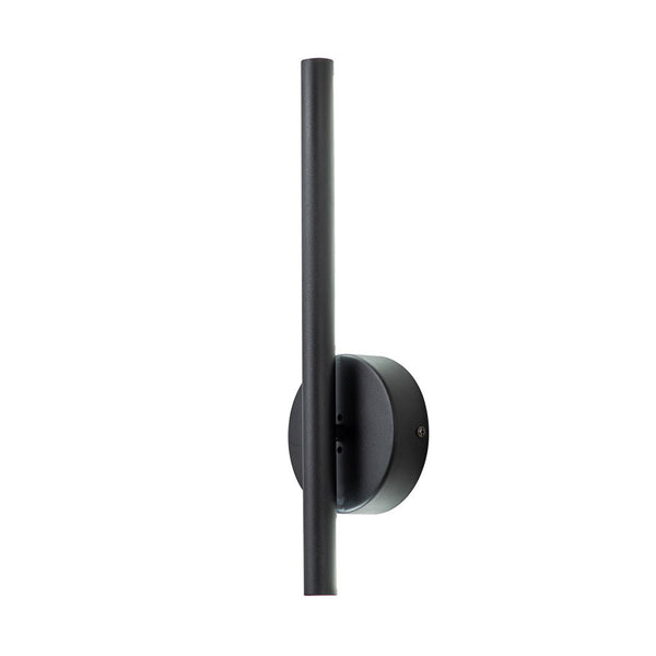 Thehouselights-Black LED Armed Wall Sconce-Wall Lights-Black-