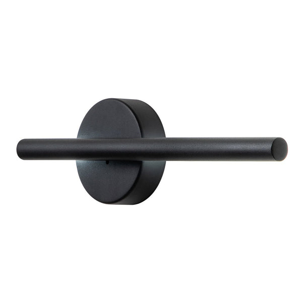 Thehouselights-Black LED Armed Wall Sconce-Wall Lights-Black-