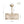 Thehouselights - Blade Crystal Ceiling Fan with Remote Semi Flush Mount - Ceiling Light - Gold - 