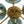 Thehouselights-Brass Blue Glass Sputnik Bubble Semi Flush Chandelier-Chandelier-11-Light-