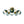 Thehouselights-Brass Blue Glass Sputnik Bubble Semi Flush Chandelier-Chandelier-6-Light-