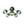 Thehouselights-Brass Blue Glass Sputnik Bubble Semi Flush Chandelier-Chandelier-6-Light-