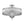 Thehouselights - Carved Crystal Drum Semi Flush Mount - Ceiling Light - Chrome - 