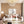Thehouselights-Cluster Petal Glass Bubble Semi Flush Chandelier-Ceiling Light-Brass-