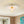 Thehouselights - Creamy Ruffled Pleated Semi - Flush Mount - Ceiling Light - Brass - 