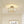 Thehouselights - Crystal Drum Brass Flush Mount Chandelier - Ceiling Light - Brass - 
