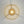 Thehouselights - Crystal Drum Brass Flush Mount Chandelier - Ceiling Light - Brass - 