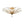 Thehouselights - Crystal Glass Sputnik Branching Semi Flush Chandelier - Chandelier - Brass - 