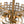 Thehouselights - Crystal Semi Flush Mount - Ceiling Light - Brass - 