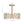 Thehouselights - Crystal Semi Flush Mount - Ceiling Light - Brass - 