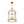 Thehouselights - Cylinder Lantern Ice Glass Chandelier Pendant Light - Pendant - Distressed Gold - 