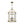 Thehouselights - Cylinder Lantern Ice Glass Chandelier Pendant Light - Pendant - Distressed Gold - 